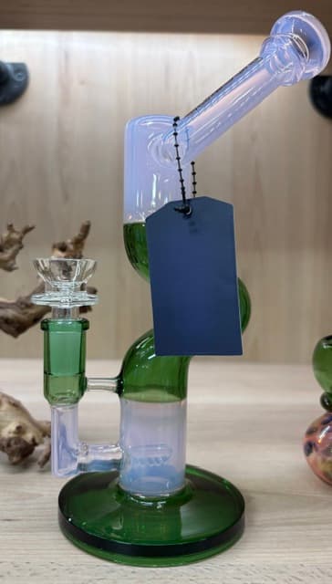Pink/Green Bong