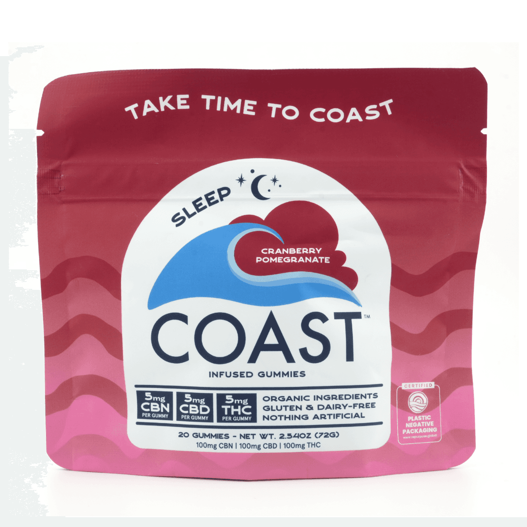 1:1:1 THC/CBD/CBN 5mg Cranberry Pomegranate - 20pk