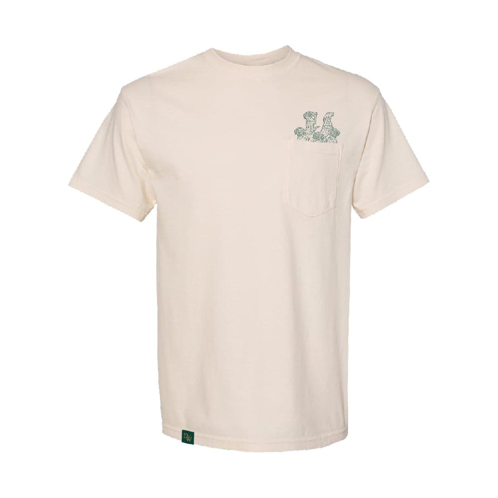 Short Sleeve T-Shirt Classic Pocket - Ivory [S]