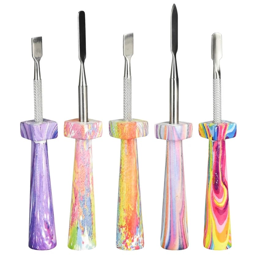 Colorful Resin Handle Stainless Steele - Assorted Colors/Tips/Sizes