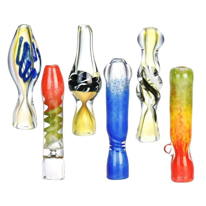 Frit & Swirl Glass - 3" to 3.5"