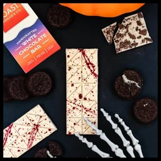 Cookies and Scream White Chocolate Bar (100mg)