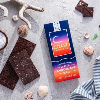 Sea Salt Dark Chocolate Bar (100mg)