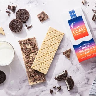 Cookies and Cream White Chocolate Bar (100mg)