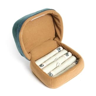 Plush Pet Toy Tin Squeeker - Green
