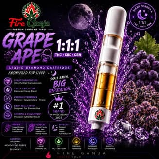 1:1:1 THC:CBD:CBN Sleep Grape Ape