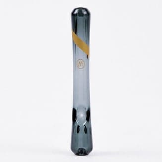 Gold Stripe Smoked Glass Steamroller